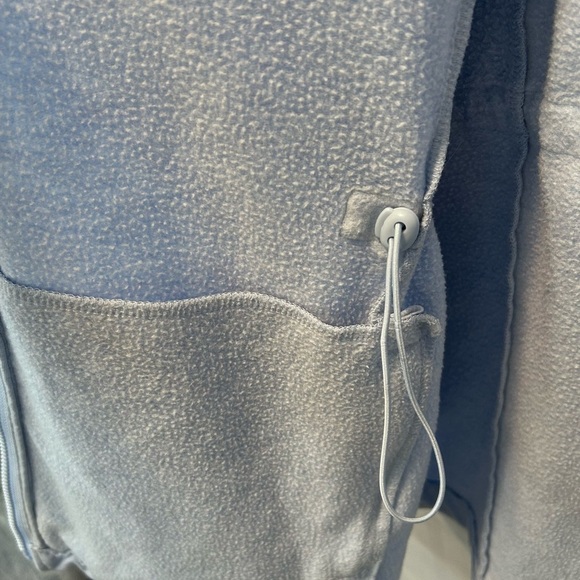 T by Talbots Soft Blue Zip Up Sweatshirt Fleece Jacket Size 2X - Picture 5 of 6